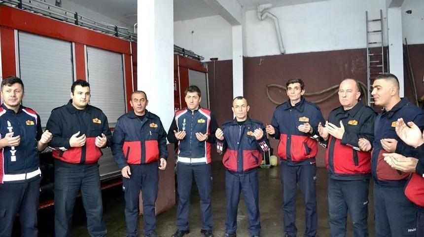 Taşkın, &ldquo;itfaiyecilerim G&ouml;reve Her Sabah &rsquo;itfaiyeci Duası&rsquo; İle G&ouml;reve Başlıyor&rdquo;