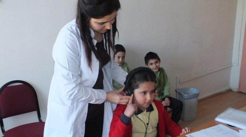 Milas’ta Öğrenciler İşitme Testinden Geçirildi