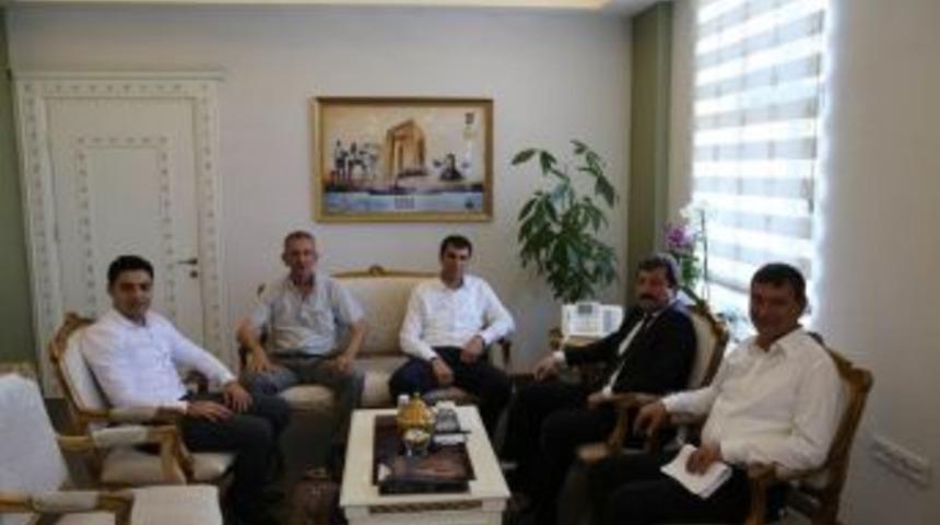 Kazdağları Belediye Başkanlarından, Vali Tavlı&rsquo;ya Ziyaret