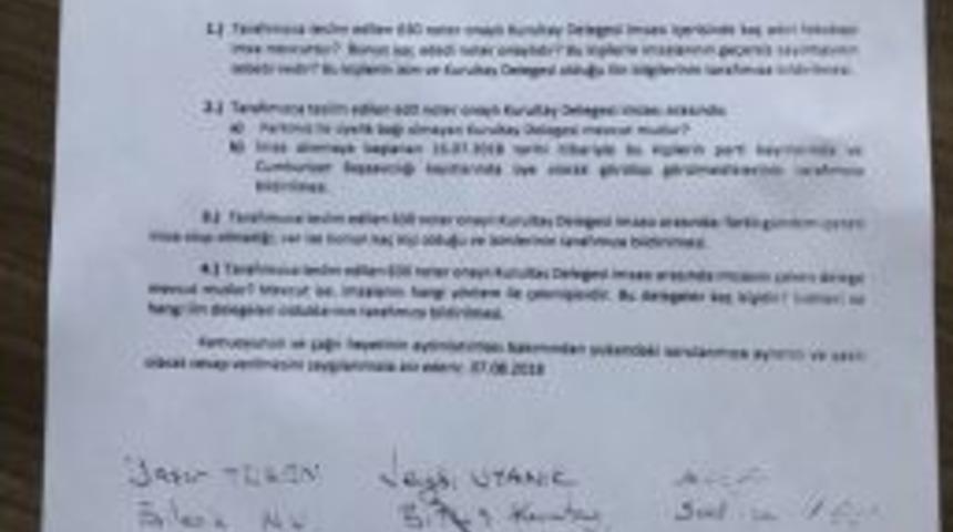 Chp’li Tüzün: "chp’nin Seçilmiş Kurultay Delegesinin Yüzde 60’ı Değişim İstemektedir"
