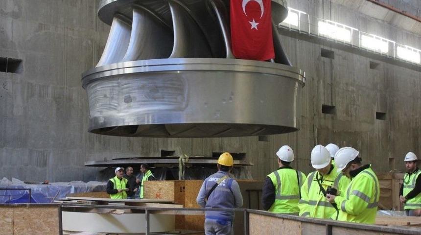 Ilısu Barajı&rsquo;nda Son &Uuml;nite Enerji &Uuml;retimine Hazır