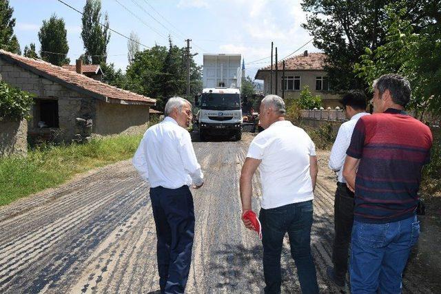 Yazısöğüt Köy Yolu Asfaltlandı