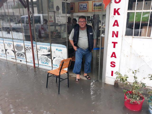 Çanakkale’de şiddetli yağmur