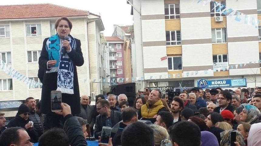 Meral Akşener K&uuml;tahya&rsquo;da