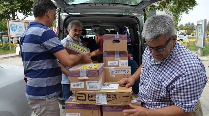 B&uuml;y&uuml;kşehir&rsquo;den M&uuml;ltecilere İla&ccedil; Yardımı