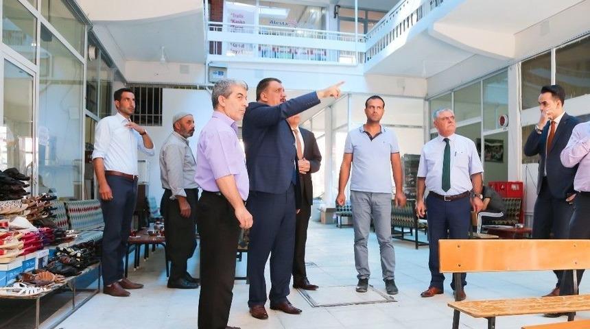 Esnaf İşhanı’nda Devam Eden Çalışmalarda Sona Gelindi