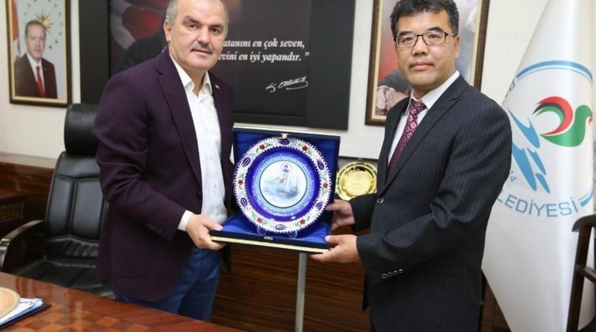 &Ccedil;in&rsquo;den Pamukkale&rsquo;ye Dostluk K&ouml;pr&uuml;s&uuml; Kurmaya Geldiler