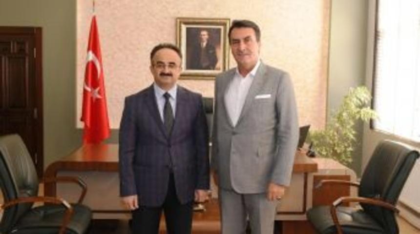 D&uuml;ndar&rsquo;dan Kaymakam Orhan&rsquo;a Ziyaret