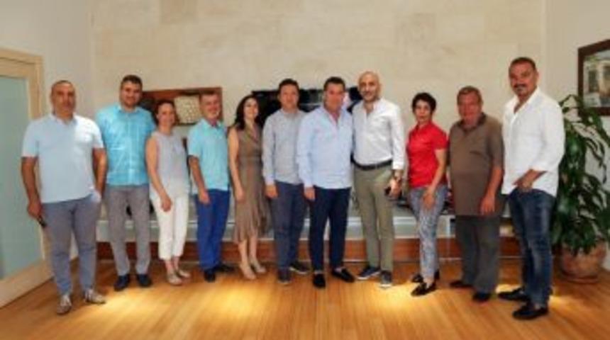 T&uuml;rsab Bodrum Yeni Y&uuml;r&uuml;tme Kurulundan Başkan Kocadon&rsquo;a Ziyaret