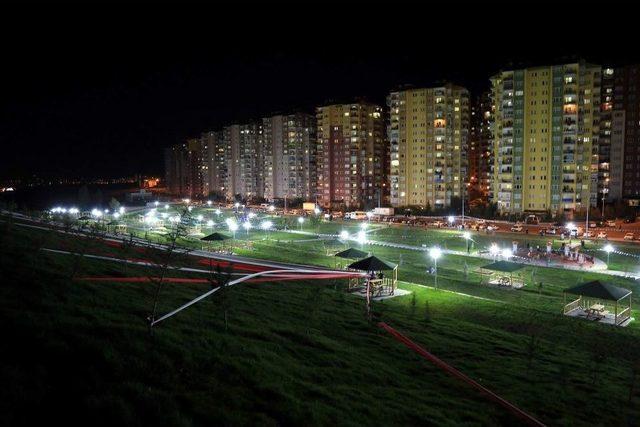 Melikgazi Belediyesi Parklara Güneş Enerjisinden Elektrik Enerjisi Elde Edilen Paneller Yerleştiriyor