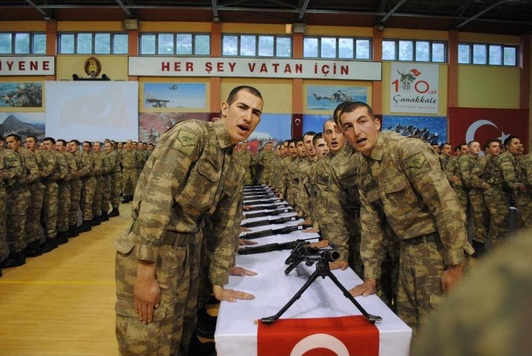 Eğirdir&rsquo;de 370 Komando Yemin Etti