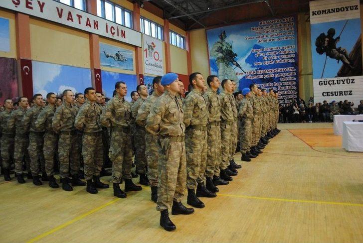 Eğirdir’de 370 Komando Yemin Etti G1