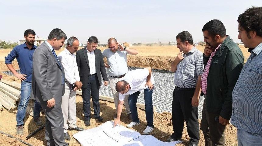 Başkan Asya, Yeni Toki Alanında İncelemelerde Bulundu