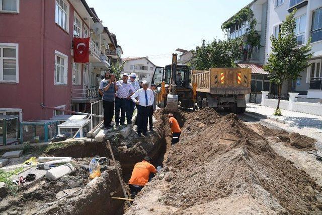 Bağlar Mahallesi’ndeki Tüm Çalışmalar 1 Aya Kadar Tamamlanacak