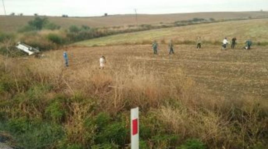 Hayrabolu&rsquo;da Otomobil Takla Attı: 1 Yaralı