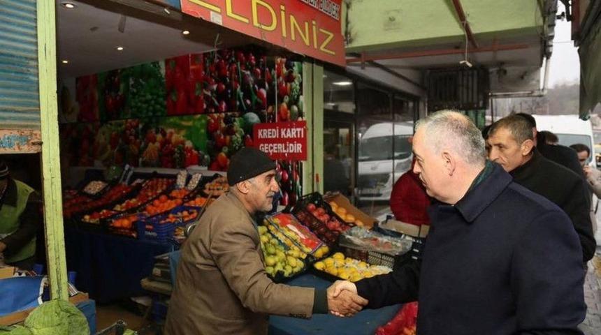 Başkan Remzi Aydın Okul Ve Esnaf Ziyaretlerine Devam Ediyor