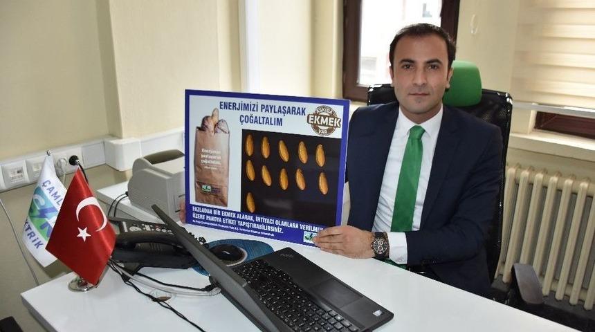 Reşadiye&rsquo;de "askıda Ekmek" Kampanyası