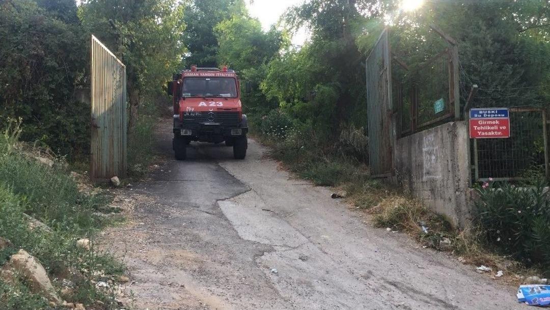 Uludağ&rsquo;da &Ccedil;ıkan Yangın B&uuml;y&uuml;meden S&ouml;nd&uuml;r&uuml;ld&uuml;