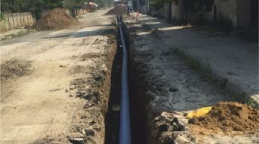 D&uuml;zce&rsquo;de Yağmursuyu Şebekesi 10 Bin Metreyi Aştı