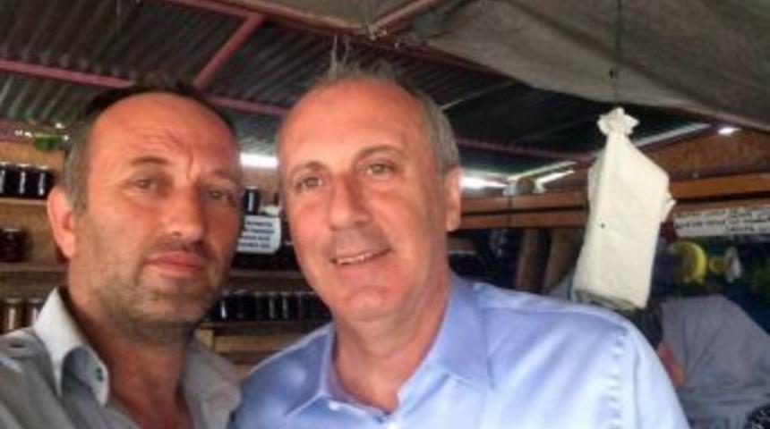 Muharrem İnce, İznik’te Yol Kenarındaki Dükkandan Bir Sandık Elma Aldı