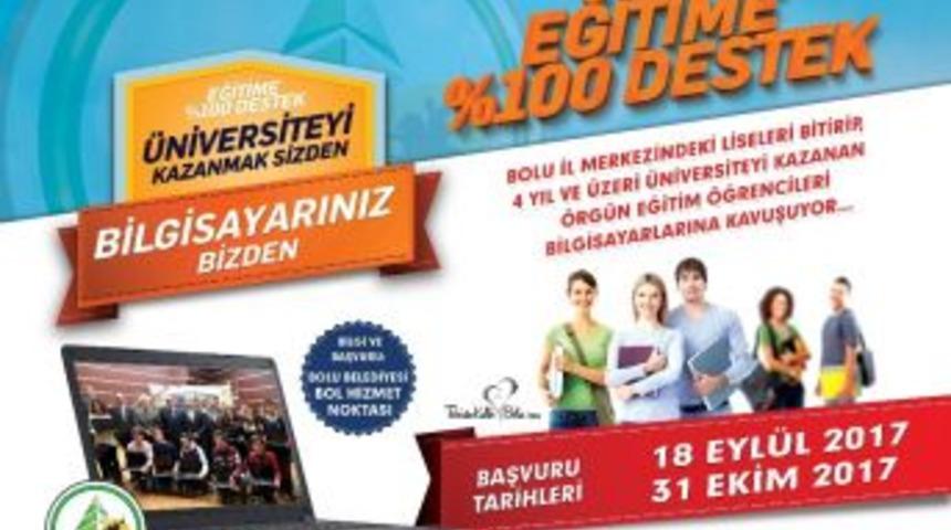 Bolu&rsquo;da 4 Yıllık &Uuml;niversite Kazananlara Hediye Bilgisayar