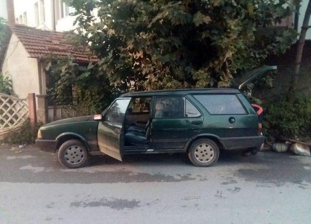 Gaz Sızdıran Otomobil Korku Dolu Anlar Yaşattı