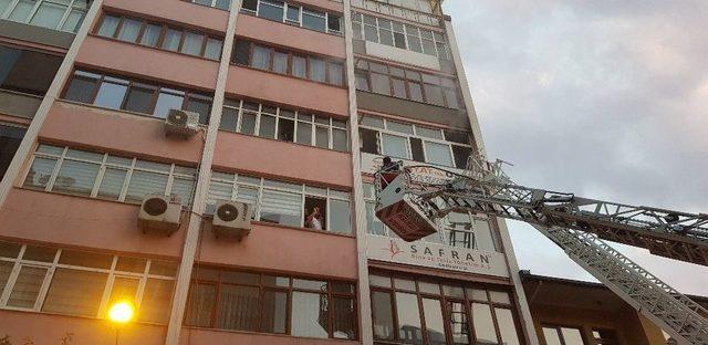 Karabük’te İş Yerinde Yangın