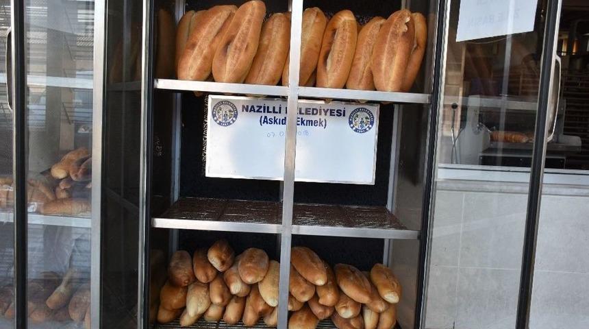 Nazilli’de 12 Noktaya Askıda Ekmek Bırakılacak
