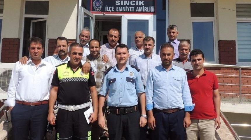 Sincik&rsquo;te Okul G&uuml;venliği Toplantısı Yapıldı