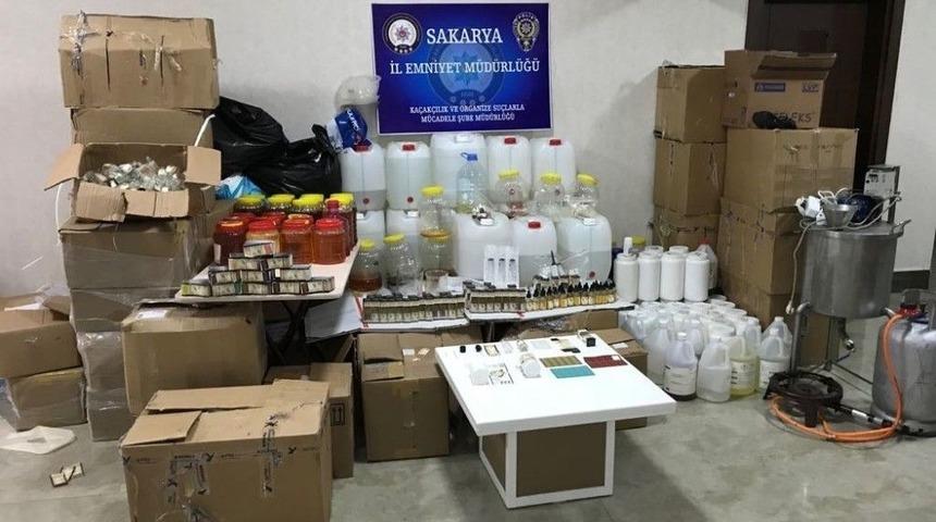 Sakarya’da Kaçak Elektronik Sigara Ve Likid İmalathanesine Baskın: 2 Gözaltı