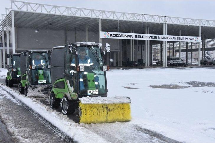 Kocasinan Belediyesi Modern Araçla Karları Temizleniyor G3