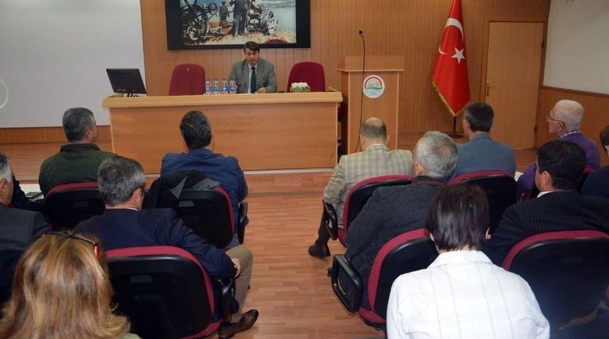 1. Aydın Tarım İstişare Toplantısı Ger&ccedil;ekleştirildi