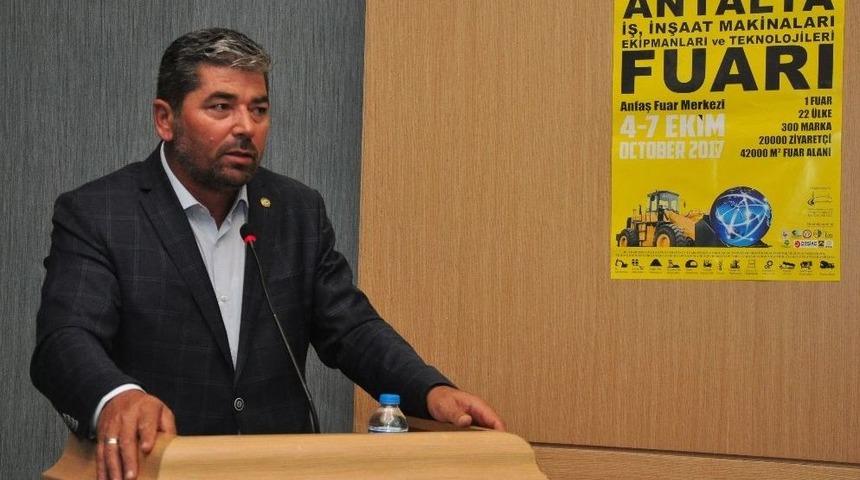 Antalya İş Ve İnşaat Makinaları Fuarına İş Makinacılarından Tam Destek
