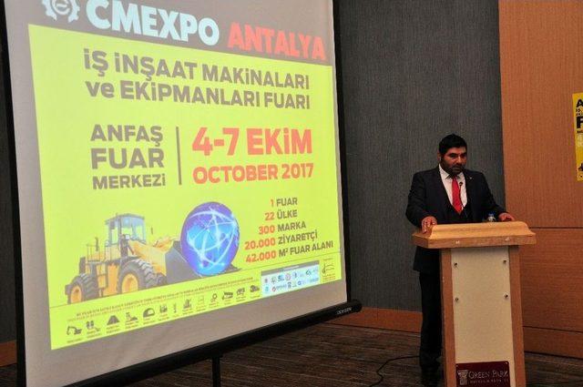 Antalya İş Ve İnşaat Makinaları Fuarına İş Makinacılarından Tam Destek