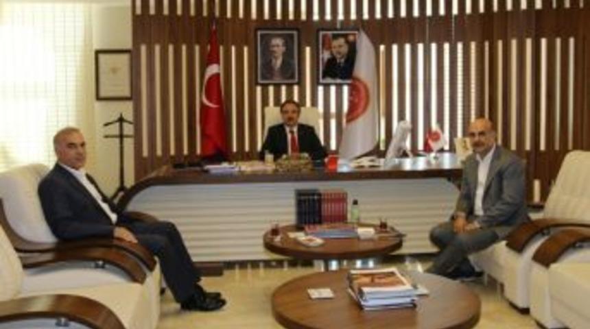 Ak Parti Mardin Milletvekili Akdağ&rsquo;dan Rekt&ouml;r Bağlı&rsquo;ya Ziyaret