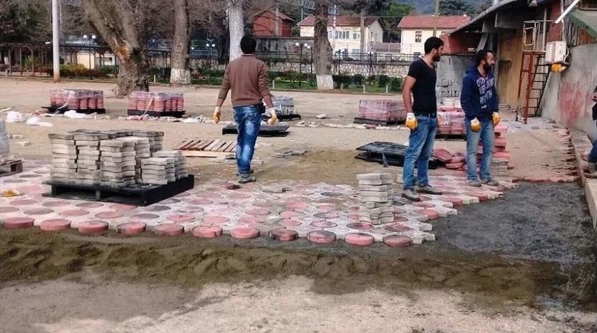 Hereke Sahilinde Otopark Genişletildi