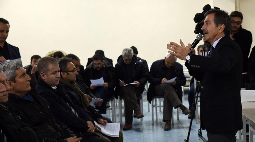 Başkan Ata&ccedil; K&ouml;m&uuml;rl&uuml; Termik Santral Konusunda Vatandaşlardan G&ouml;r&uuml;ş Aldı