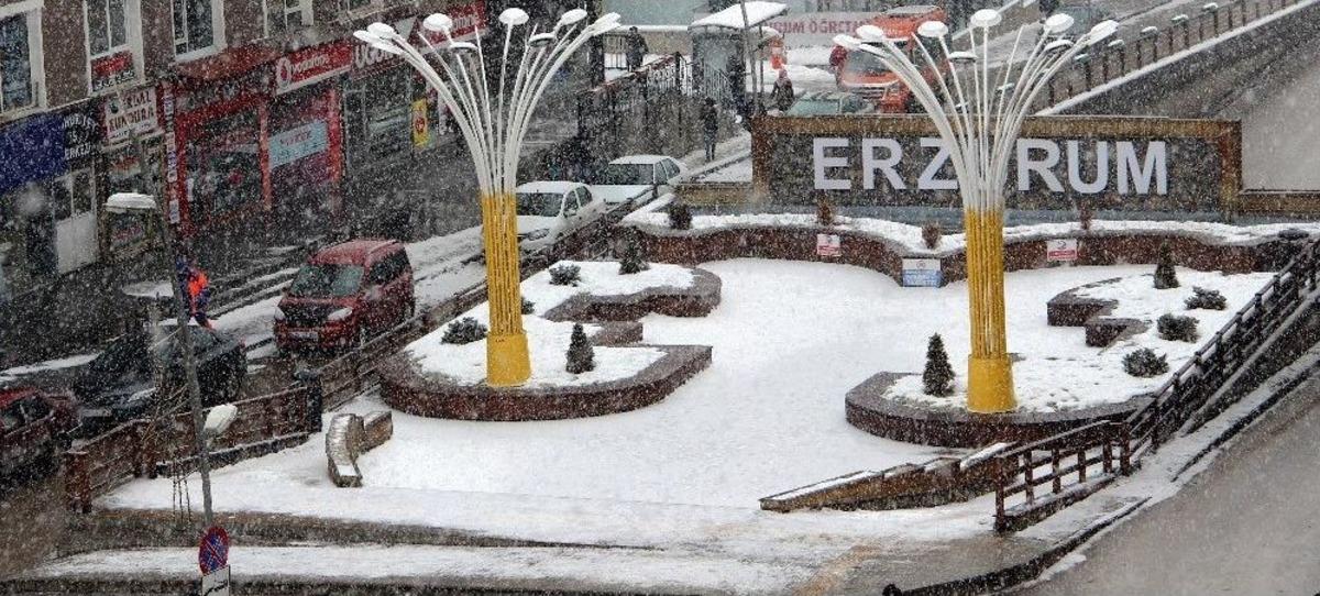 Doğu Anadolu&rsquo;da Kar Yağışı