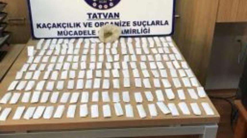 Tatvan&rsquo;da Uyuşturucu Operasyonu