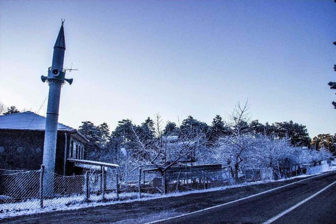 Kazdağlarının Soğuk G&uuml;zelliği Fotoğraf Karelerine Yansıdı