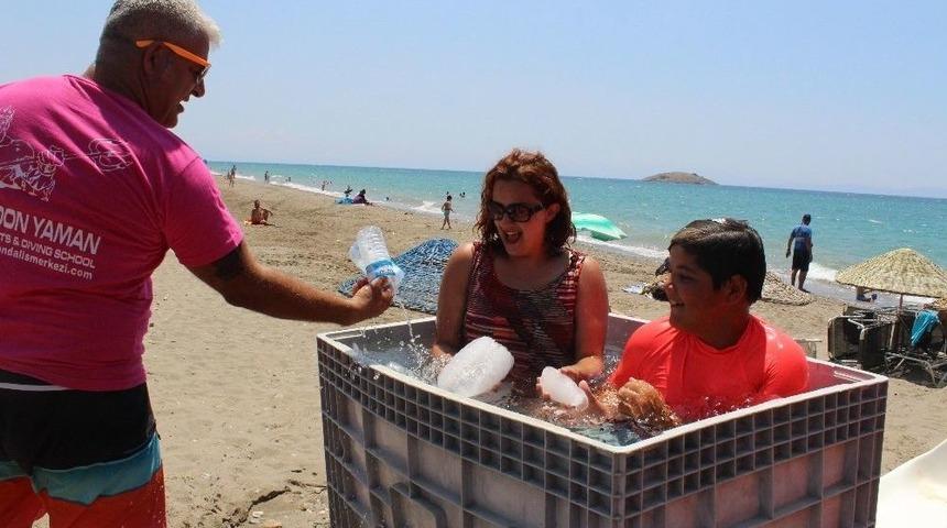 Deniz Kar Etmedi, Buzlarla Serinlediler
