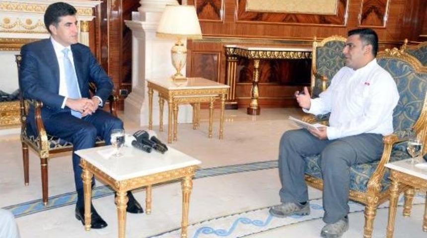 Ikby Başbakanı Barzani, Dha'ya Konuştu: Kesinlikle Sınırları Değiştirmeyeceğiz