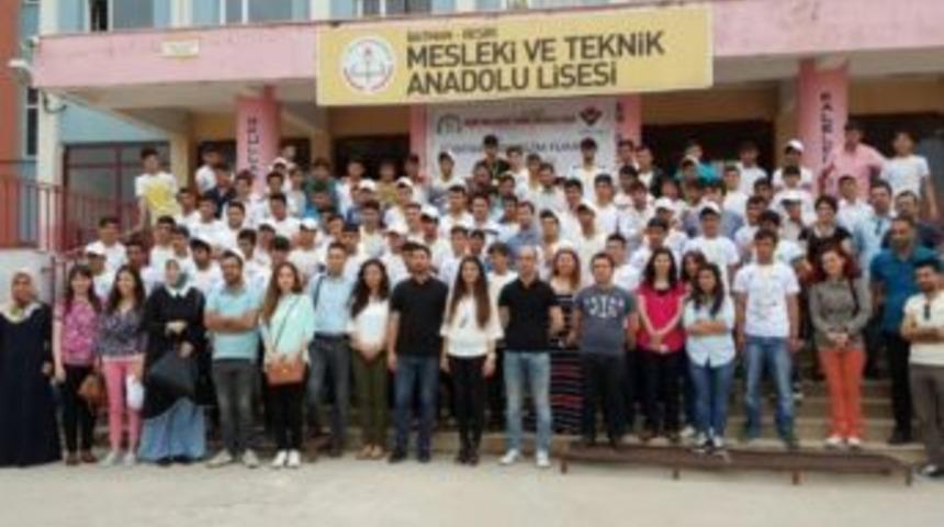 Beşiri Mesleki Teknik Anadolu Lisesine İtalya Yolu G&ouml;z&uuml;kt&uuml;
