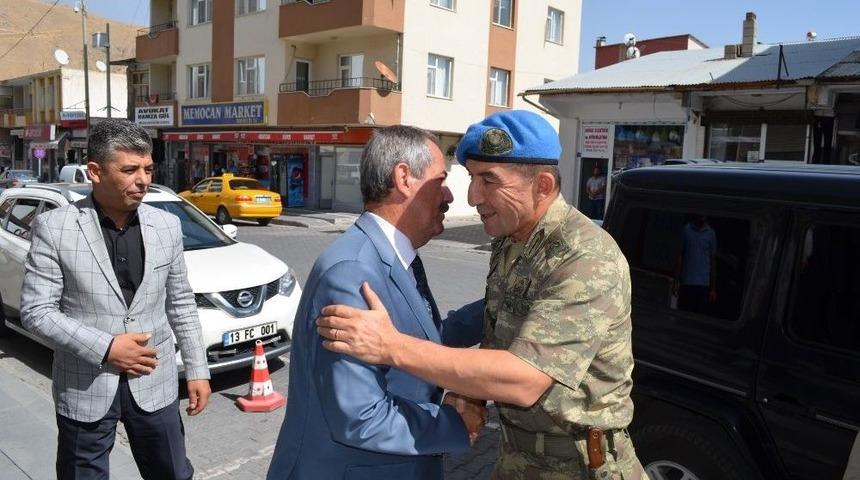 Yeni Tugay Komutanından Başkan Necati G&uuml;rsoy&rsquo;a Ziyaret