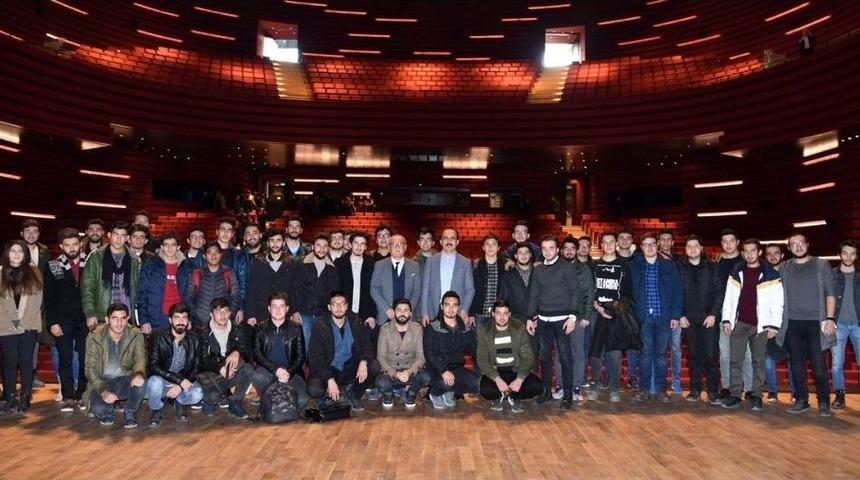 Başkan Altay, Geleceğin M&uuml;hendislerine Deneyimlerini Aktardı