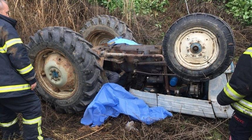 Trakt&ouml;r&uuml;n Altında Can Verdi