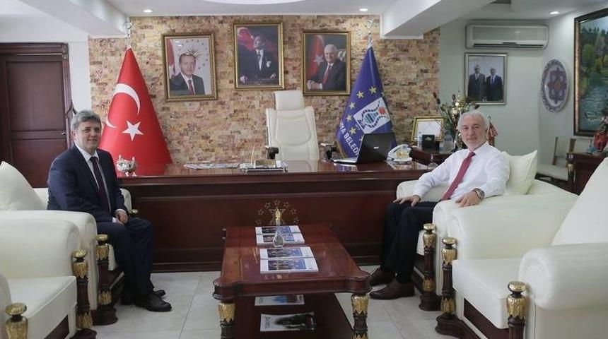 Başsavcı Yılmaz&rsquo;dan Vali Ve Başkan&rsquo;a Veda Ziyareti