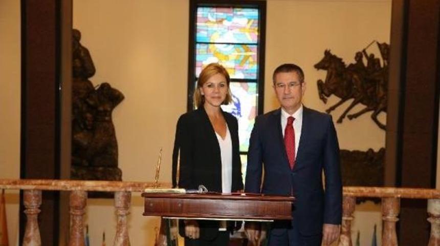 İspanya Savunma Bakanı Garcia T&uuml;rkiye'de&nbsp;