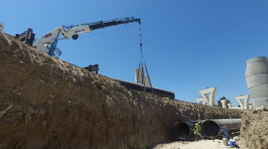 Meski, Liman-hal K&ouml;pr&uuml;l&uuml; Kavşağındaki &Ccedil;alışmaları Tamamladı