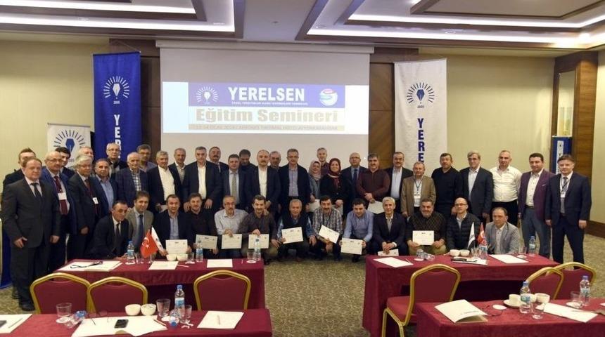 Başkan To&ccedil;oğlu, Yerelsen&rsquo;in Eğitim Programına Katıldı